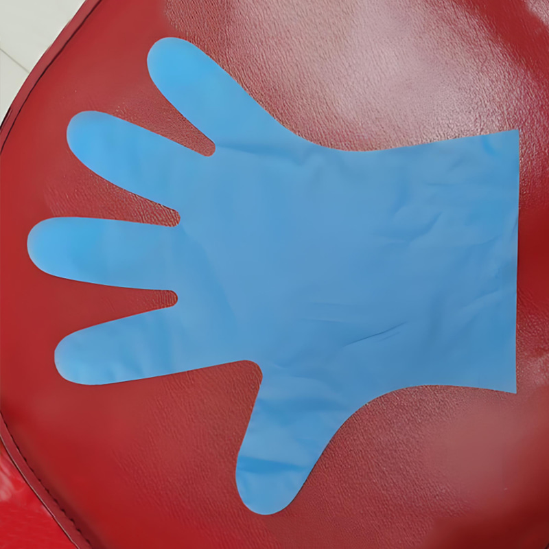 Chemická odolnost Modré rukavice TPE (matná textura)